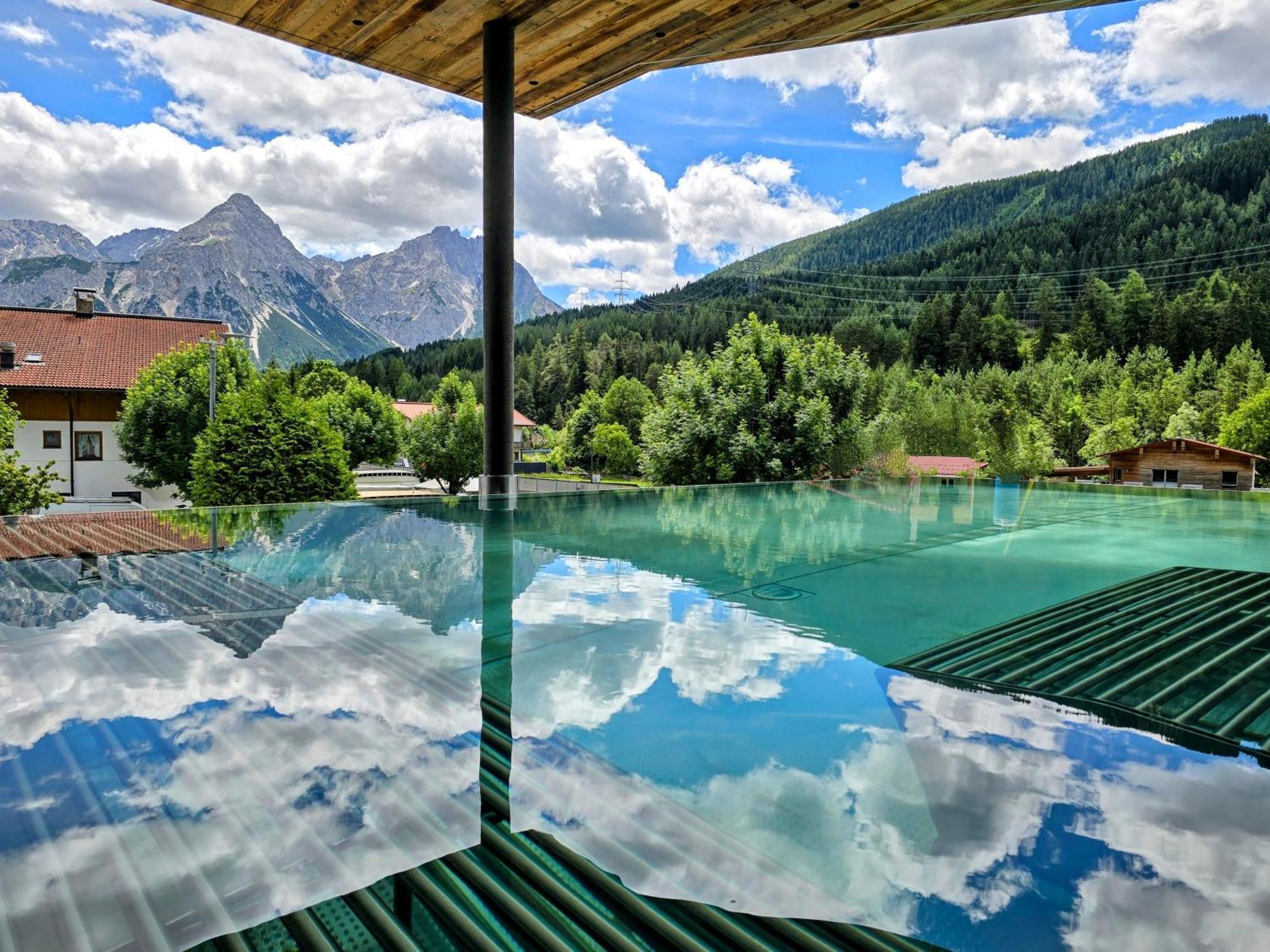 Alpen Appartements Laerchenhof Lermoos Esterno foto