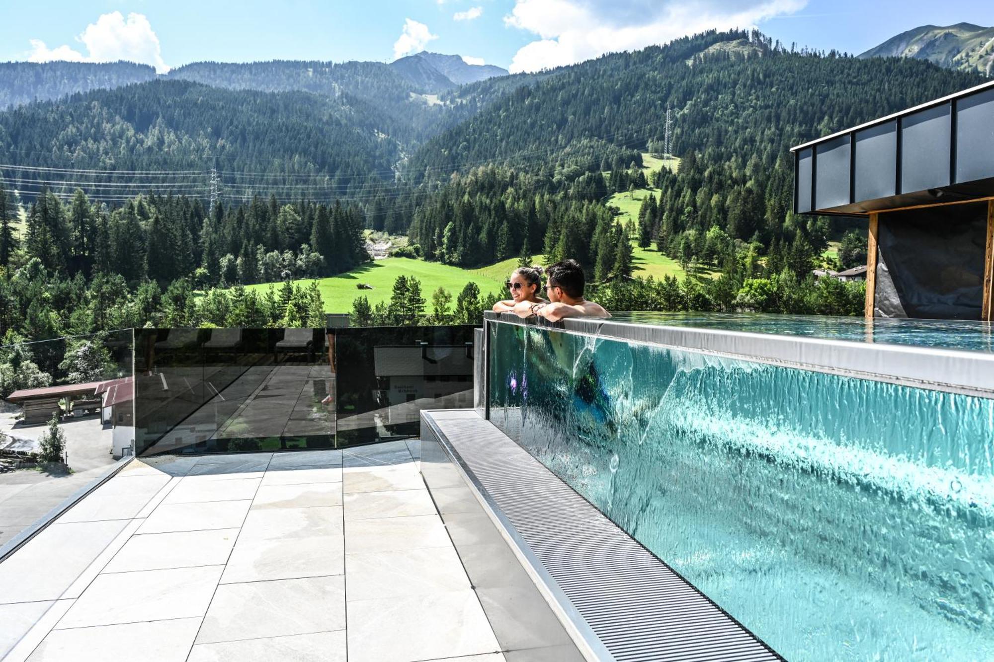 Alpen Appartements Laerchenhof Lermoos Esterno foto